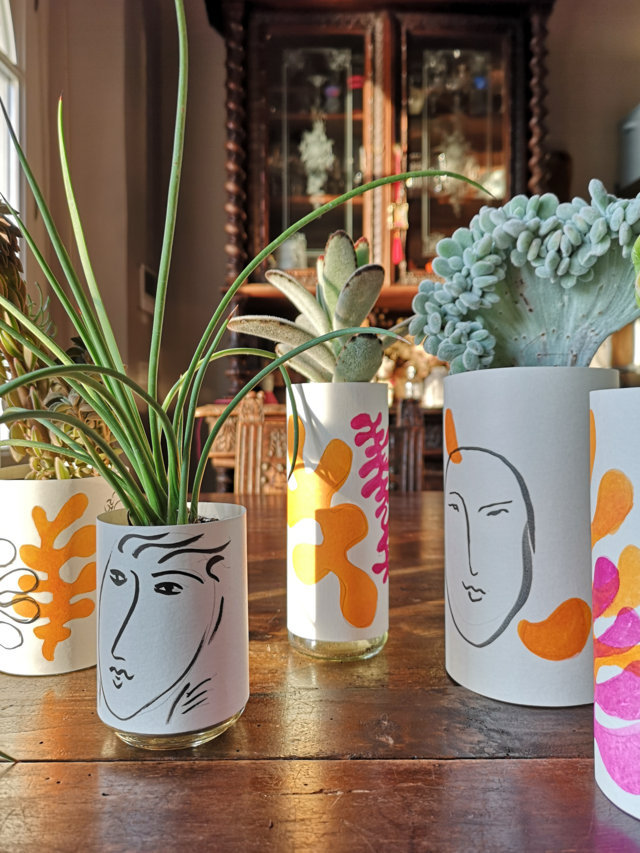 Cachepot Matisse fai da te